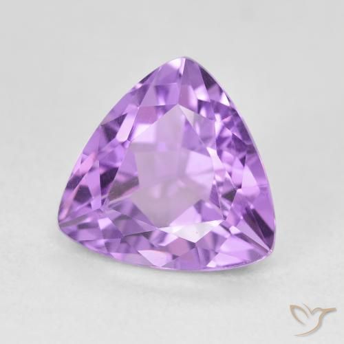 9,17 ctw natürlicher Rosaig-violett Amethyst, Trillion, VVS