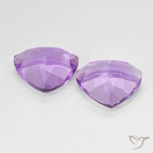 5.50 ct natürliche Tiefviolettes Violett Amethyst-Edelsteine, Trillion, VS