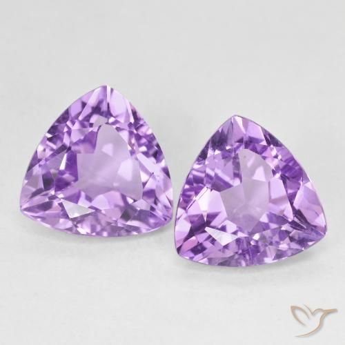 5.61ctw Natürlicher Tiefes Irisviolett Amethyst, Trillion, VS