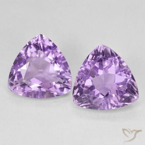 5.63ctw Natürlicher Tiefes Irisviolett Amethyst, Trillion, VS