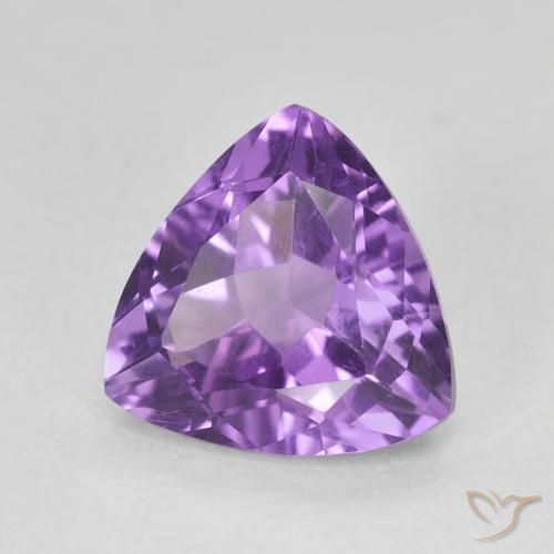 9,17 ctw natürlicher tiefviolett Amethyst, Trillion, VVS-VS