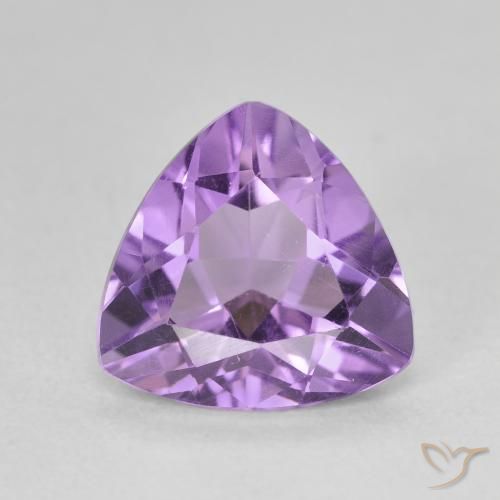 2.60ct Natürlicher Mittelviolett Amethyst, Trillion, VVS