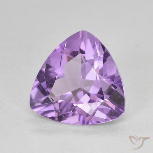 9,17 ctw natürlicher Mittelviolett Amethyst, Trillion, VVS