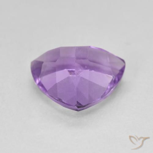 9,17 ctw natürlicher Mittelviolett Amethyst, Trillion, VVS-VS