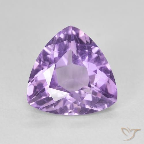 2.85ct Natürlicher Mittelviolett Amethyst, Trillion, VVS-VS