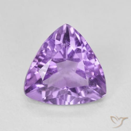 2.71ct Natürlicher tiefviolett Amethyst, Trillion, VVS-VS