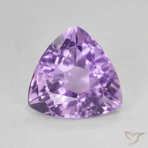 2.86ct Natürlicher Mittelviolett Amethyst, Trillion, VVS-VS