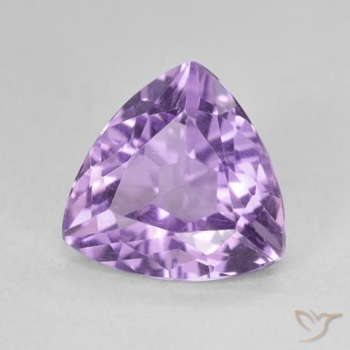 9,17 ctw natürlicher Mittelviolett Amethyst, Trillion, VVS-VS
