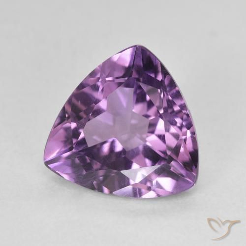 9,17 ctw natürlicher Mittel Violett-Rosa Amethyst, Trillion, VVS-VS