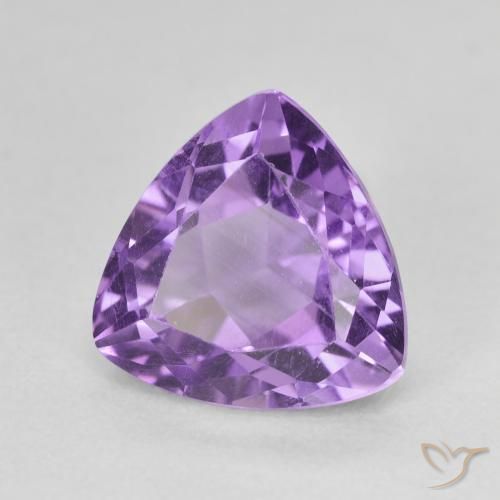 9,17 ctw natürlicher tiefviolett Amethyst, Trillion, VVS-VS