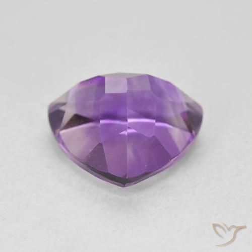 9,17 ctw natürlicher Mittelviolett Amethyst, Trillion, VVS-VS