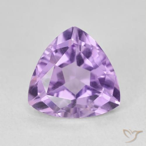 2.97ct Natürlicher Lebhaftes Violett Amethyst, Trillion, VVS-VS