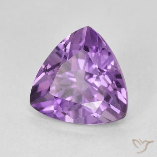 9,17 ctw natürlicher Lilaisch-violett Amethyst, Trillion, VVS-VS