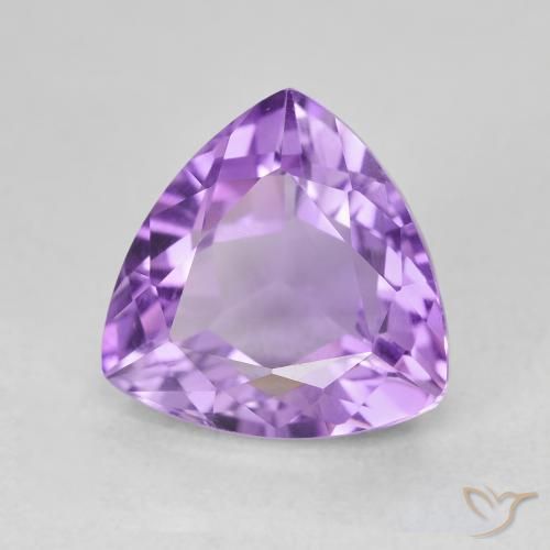 9,17 ctw natürlicher Lilaisch-violett Amethyst, Trillion, VVS-VS