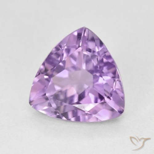 9,17 ctw natürlicher Lilaisch-violett Amethyst, Trillion, VVS-VS