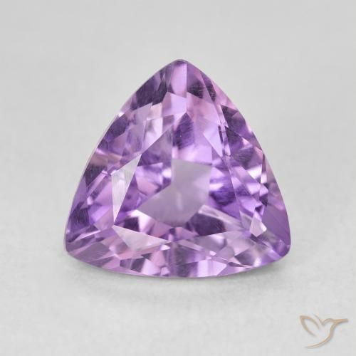 2.82ct Natürlicher Mittelviolettes Violett Amethyst, Trillion, VVS-VS