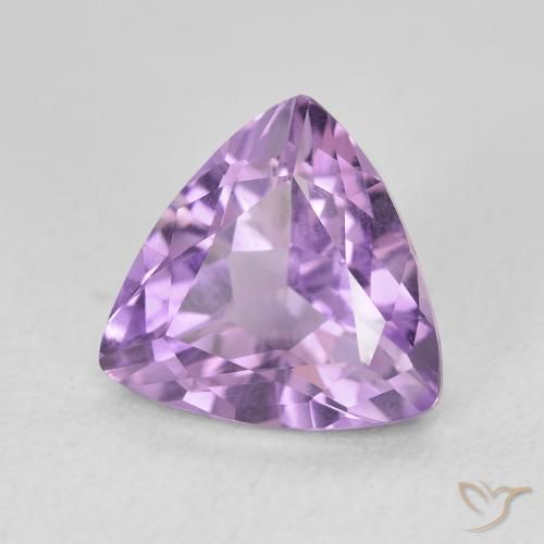 9,17 ctw natürlicher Mittelviolettes Violett Amethyst, Trillion, VVS-VS