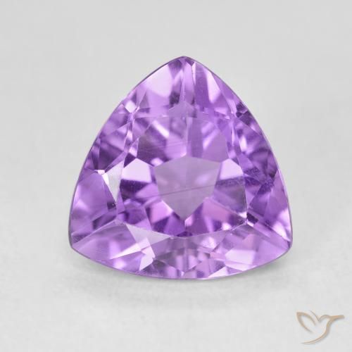 2.97ct Natürlicher Intensives Violett Amethyst, Trillion, VVS-VS