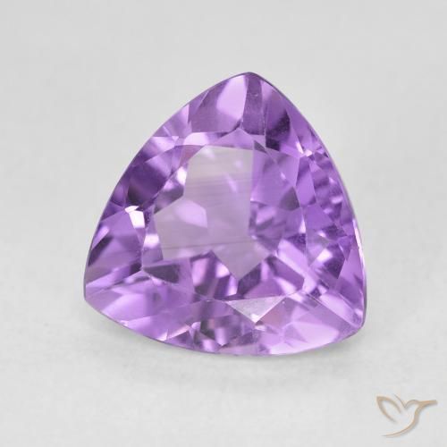 9,17 ctw natürlicher Intensives Violett Amethyst, Trillion, VVS-VS