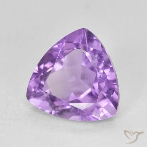 9,17 ctw natürlicher Tiefes Irisviolett Amethyst, Trillion, VVS
