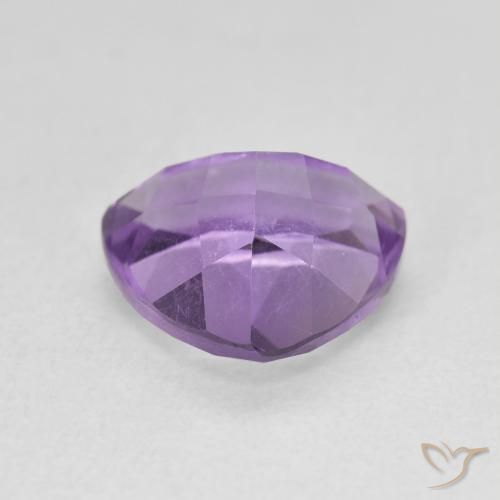 9,17 ctw natürlicher Tiefes Irisviolett Amethyst, Trillion, VVS