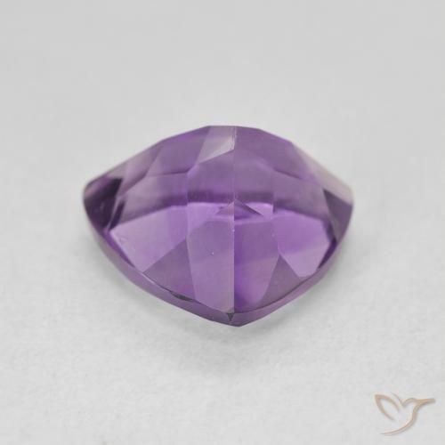 9,17 ctw natürlicher Mittelviolett Amethyst, Trillion, VVS