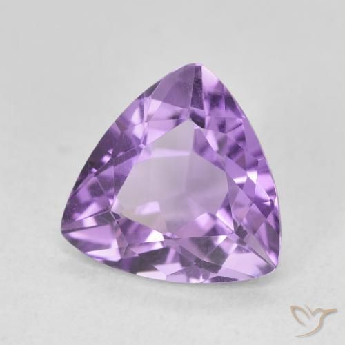 9,17 ctw natürlicher Tiefes Irisviolett Amethyst, Trillion, VVS