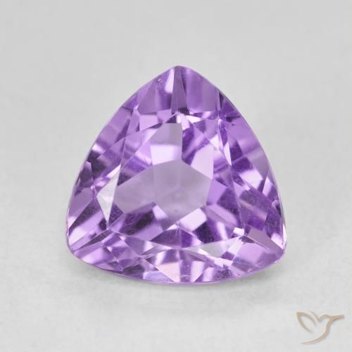 3.03ct Natürlicher tiefviolett Amethyst, Trillion, VVS
