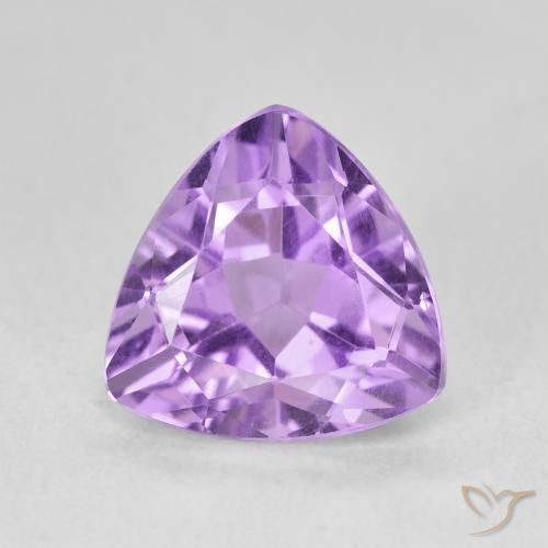 2.82ct Natürlicher Mittelviolett Amethyst, Trillion, VVS