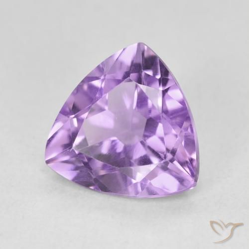 9,17 ctw natürlicher Rosaig-violett Amethyst, Trillion, VVS