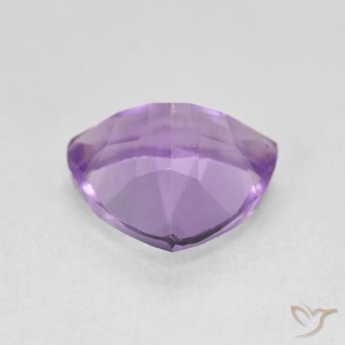 9,17 ctw natürlicher Rosaig-violett Amethyst, Trillion, VVS