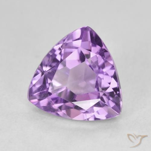9,17 ctw natürlicher Aubergine Veilchen Amethyst, Trillion, VVS