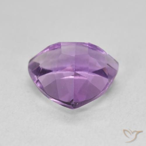 9,17 ctw natürlicher Aubergine Veilchen Amethyst, Trillion, VVS