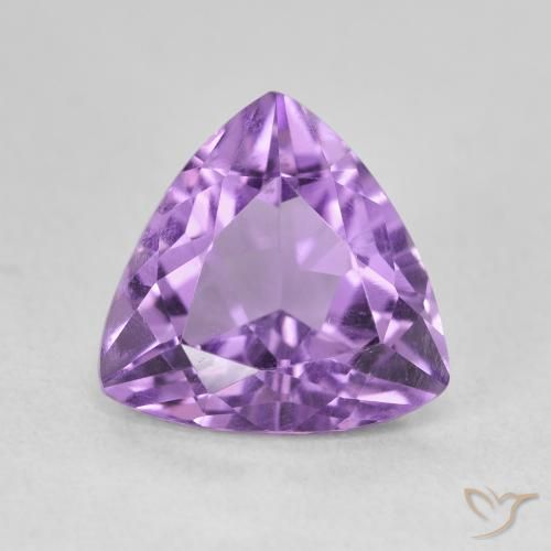 2.84ct Natürlicher tiefviolett Amethyst, Trillion, VVS