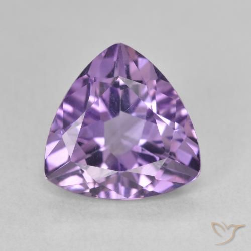 2.99ct Natürlicher Lebhaftes Violett Amethyst, Trillion, VVS-VS