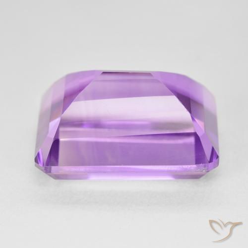 9,17 ctw natürlicher Hellrosa Violett Amethyst, Oktagonschliff, VVS