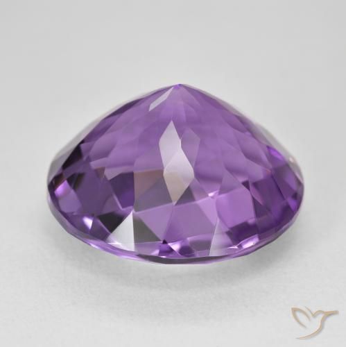 9,17 ctw natürlicher Mittel Violett-Rosa Amethyst, Runden, VVS