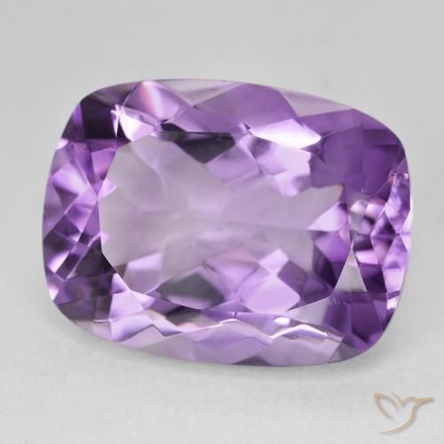 9,17 ctw natürlicher Mittelviolett Amethyst, Kissen, VVS