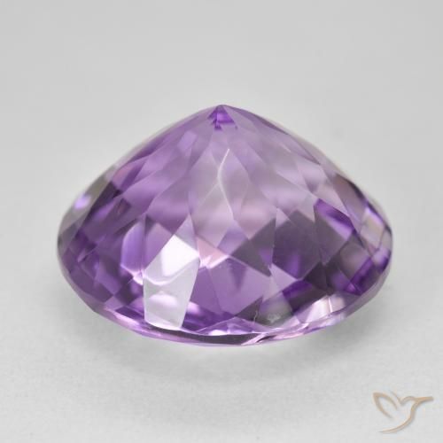 9,17 ctw natürlicher Hell-Mittelviolett Amethyst, Runden, VVS