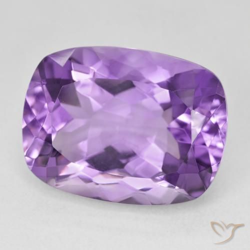 9,17 ctw natürlicher Mittelviolett Amethyst, Kissen, VVS