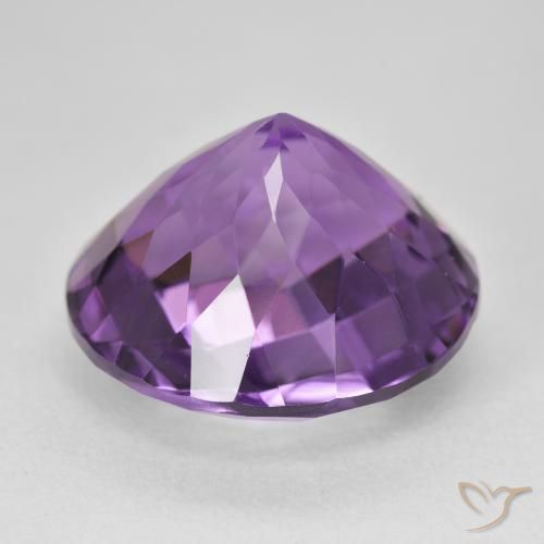 9,17 ctw natürlicher Lebhaftes Violett Amethyst, Runden, VVS
