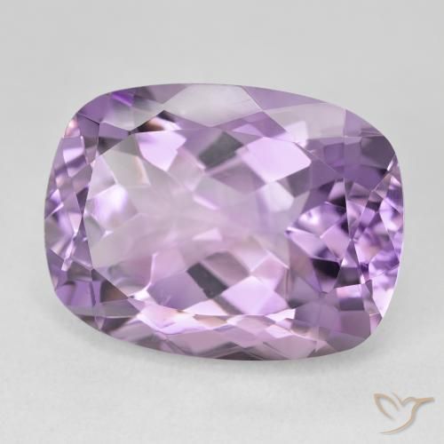 9,17 ctw natürlicher Mittelrosa Violett Amethyst, Kissen, VVS-VS