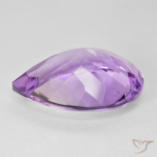 9,17 ctw natürlicher Mittelviolettes Violett Amethyst, Birnenform, VVS