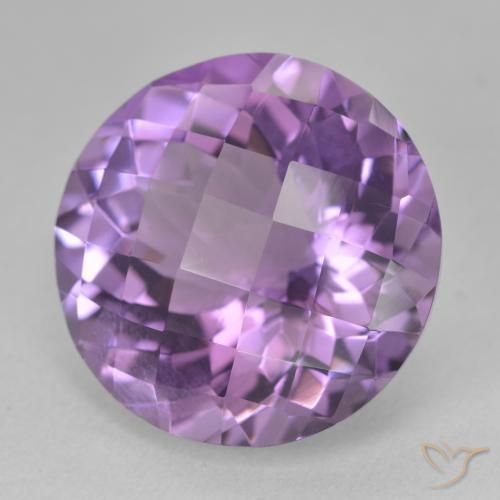 9,17 ctw natürlicher Mittelviolett Amethyst, Runden, VS