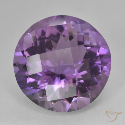 18.19ct Natürlicher Mittelviolett Amethyst, Runden, VS