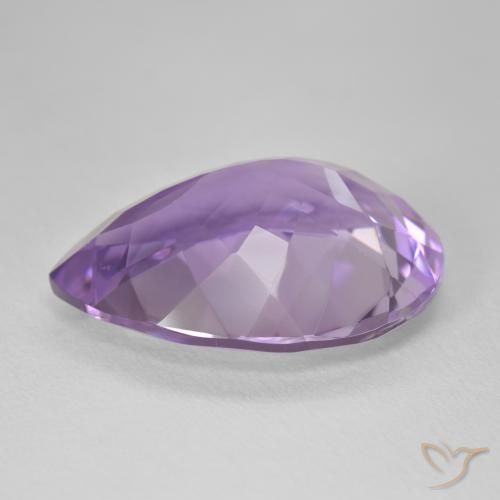 9,17 ctw natürlicher Mittelviolett Amethyst, Birnenform, VVS-VS