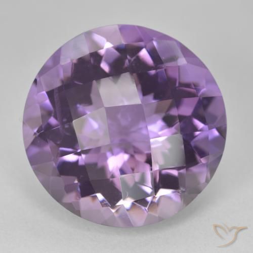18.67ct Natürlicher Lilaisch-violett Amethyst, Runden, VVS-VS