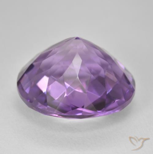 9,17 ctw natürlicher Lilaisch-violett Amethyst, Runden, VVS-VS