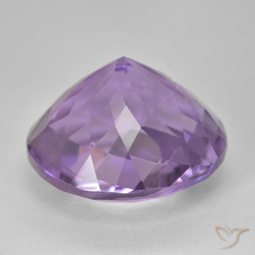 9,17 ctw natürlicher Mittelviolett Amethyst, Runden, VVS-VS