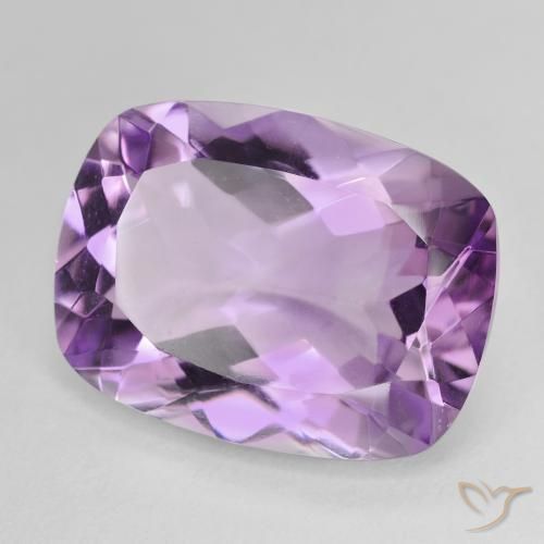 9,17 ctw natürlicher Medium Light Purplish-Violet Amethyst, Kissen, VVS